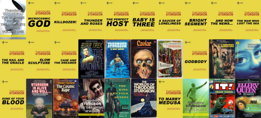 Complete Stories of Theodore Sturgeon Series & more by Theodore Sturgeon ~ 30 E-BOOK COLLECTION