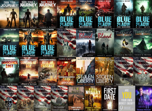 Dark Titan Journey Series & more by Thomas A. Watson ~ 33 E-BOOK COLLECTION