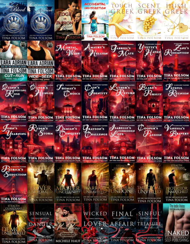 Cloak Warriors Series & more by Tina Folsom ~ 42 E-BOOK COLLECTION